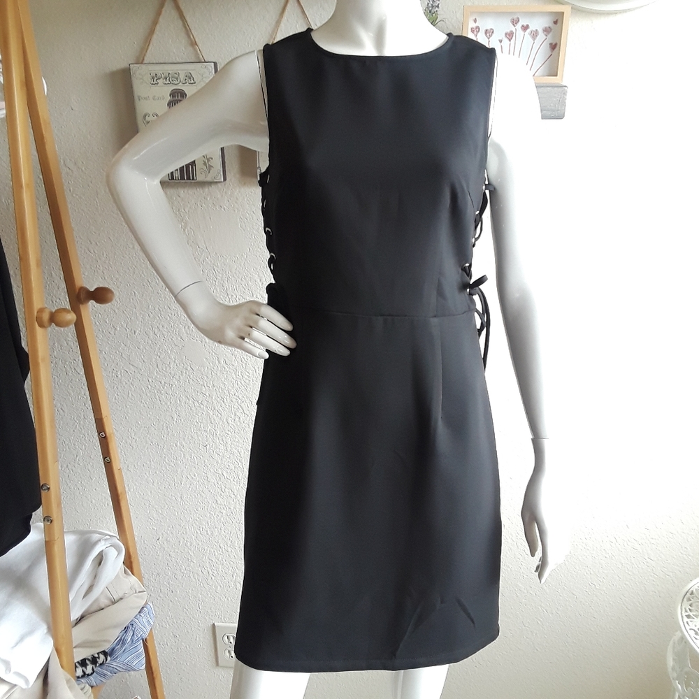 Glamorous Pencil black dress size Small